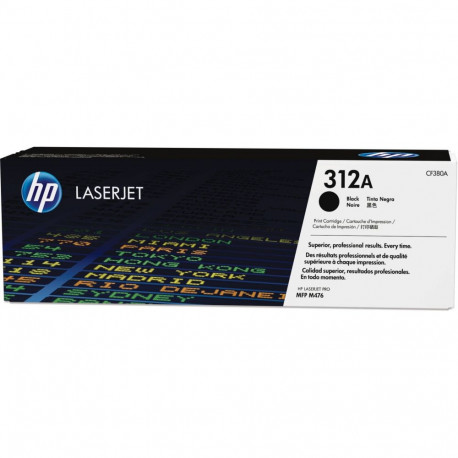 "HP Toner 312A CF380A Schwarz bis zu 2.280 Seiten ISO/IEC 19798"