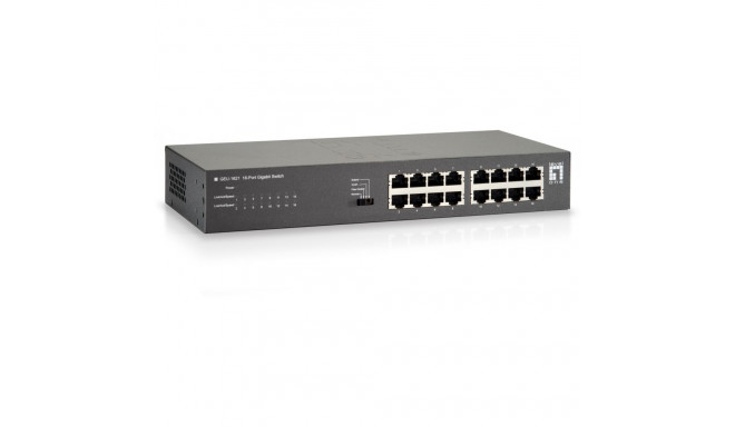 "Switch 16x GE GEU-1621 19"""