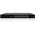 "Switch 28xPort GEP-2861 4xGSFP 19"" 390W 24xPoE+"