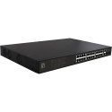 "Switch 24x GE GEP-2821 2xGE 2xGSFP 19"" 390W 24xPoE+"