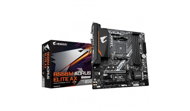 "Gigabyte B550M AORUS Elite AX (B550.AM4.mATX.DDR4)"