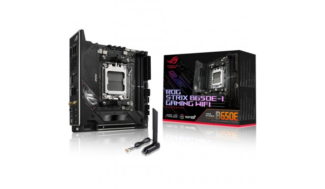 "MB ASUS ROG STRIX B650E-I GAMING WIFI (AMD.AM5.DDR5.mITX)"