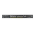"24+4P Zyxel GS2220-28HP POE+ M RM"