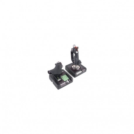 "Logitech X52 Professional H.O.T.A.S. Joystick and throttle wired for PC"