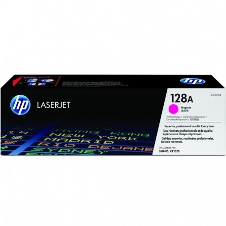 "HP 128A original LaserJet Toner cartridge CE323A magenta standard capacity 1.300 pages 1-pack"