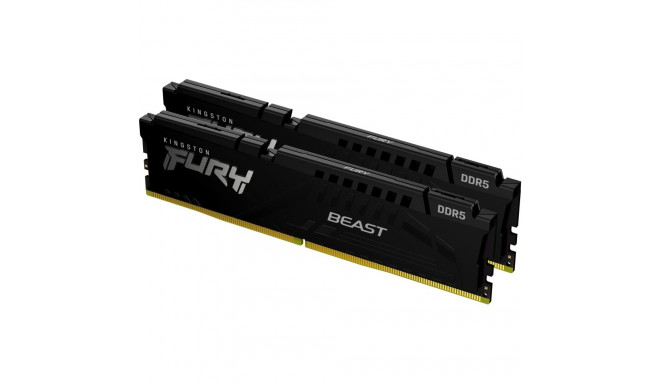 "KINGSTON 64GB 5200MHz DDR5 CL40 DIMM Kit of 2 FURY Beast Black"