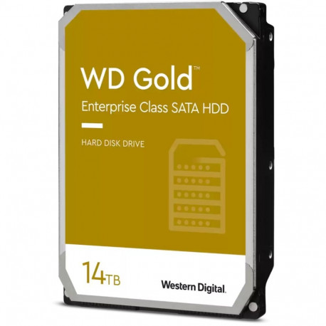 "14TB WD Gold 6Gb/s 8,89cm 3,5Zoll 512MB cache 7200rpm internal RoHS compliant Enterprise HDD Bulk"