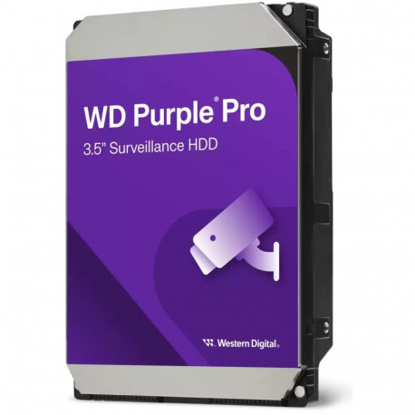 WD kõvaketas Purple Pro 12TB SATA 6Gb/s 8,89cm 3,5Zoll sisemine 7200Rpm 256MB vahemälu 24x7 hulgipak
