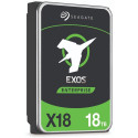 "SEAGATE Exos X18 18TB HDD SATA 6Gb/s 7200RPM 256MB cache 8,89cm 3,5Zoll 24x7 SED 512e/4KN BLK"