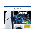 "Sony Playstation 5 Slim - 1TB Fortnite Cobalt Star Bundle white"