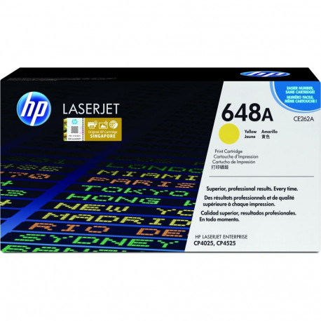 "HP Toner 648A CE262A Gelb bis zu 11.000 Seiten"