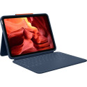 "Logitech Rugged Combo 4 for iPad 10th gen - CLASSIC BLUE - (DE) - EMEA-914 - KB EDU BULK"