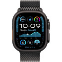 "APPLE Watch Ultra 2 GPS + Cellular 49mm Black Titanium Case with Black Titanium Milanese Loop - S"