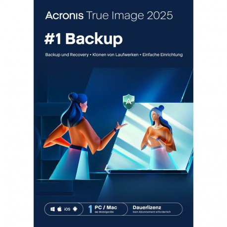 "Acronis True Image 2025 - 1 Computer - perpetual - ESD-Download"