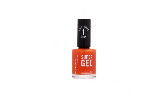 Rimmel London Super Gel STEP1 (12ml) (018 Orange Sorbet)