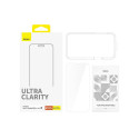 Kaitseklaas Baseus OS Diamond Series HD Iphone 13 Pro Max | 14 Plus (selge) jaoks.