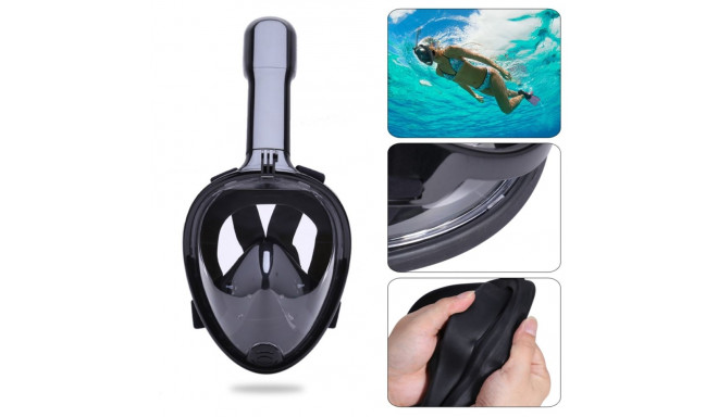 Snorgeldamismask (sukeldumismask) S|M Must