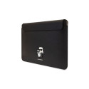 Karl Lagerfeld Sleeve KLCS16SAKCPMK 16 black|black Saffiano Karl&Choupette