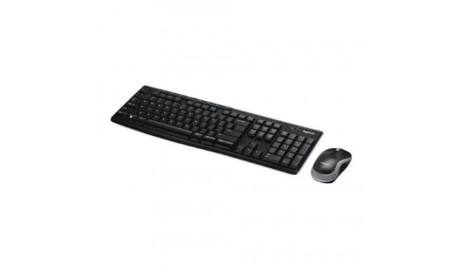Logitech Mouse and Keyboard Set MK270 - US Layout - Black