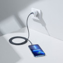 Baseus Crystal  kaabel USB-C to Lightning 20W PD 2m must