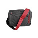 Belkin Messenger sülearvuti kott 12.1" Messenger' + USB optiline hiir must | punane