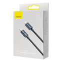 Baseus Crystal  kaabel USB-C to Lightning 20W PD 2m must