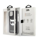 Karl Lagerfeld TPE Choupette Head Case for iPhone 13 Black