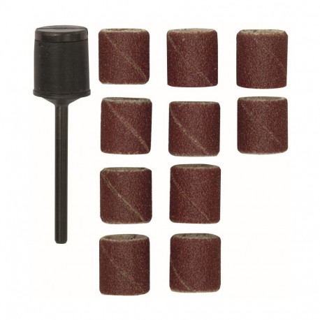 Proxxon Lihvimisrullide komplekt 28978 – 10 tk, Ø 14 mm, 120 karedusega