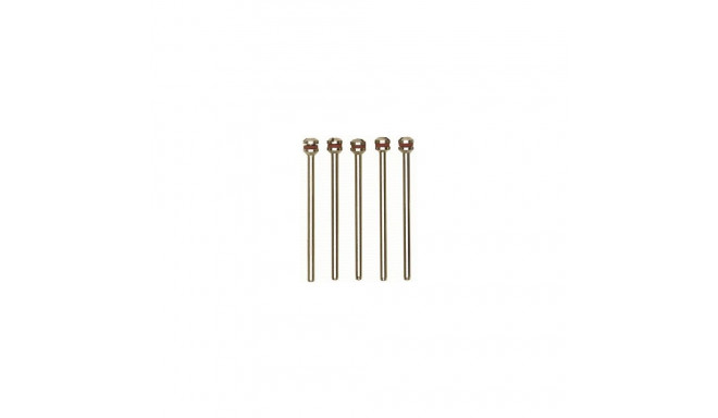 Proxxon 28815 spare mandrels set – 5 pieces, 2.35 mm shaft diameter, 44 mm length for MICROMOT tools