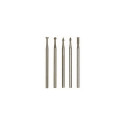 Tungsten vanadium milling bits, 5 pcs., different shapes