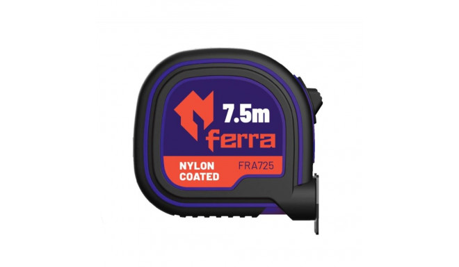 Ferra 7.5mx25mm kahepoolne mõõdulint magnetiga (6tk)