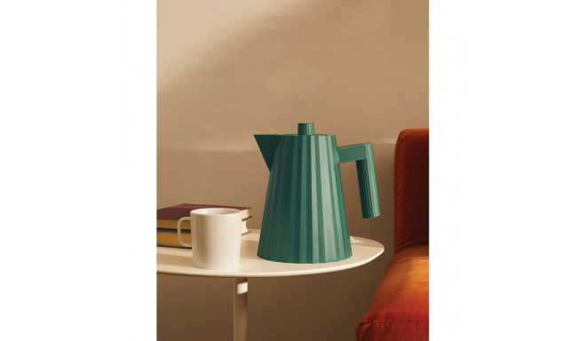 Water kettle Plisse Alessi, green