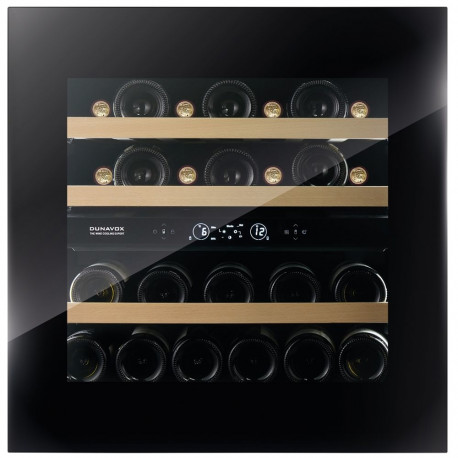 Wine cooler Dunavox DVH-25.65DB.TO
