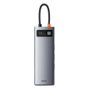BASEUS HUB 9in1 Type C to 3x USB3.0 / HDMI / Typ C PD / RJ45 / microSD/SD / VGA CAHUB-CU0G