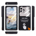 Waterproof case SHELLBOX AIRBOX MAX 6.9 universal black