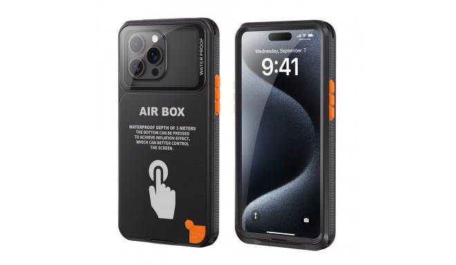 Case for Airbox 6.7 Shellbox waterproof black