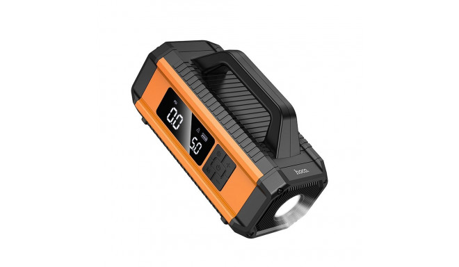HOCO powerbank 10000 mAh with car emergency starter with with compressor and led light 18W QS4 orang