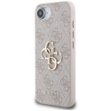 GUESS case for IPHONE 16e GUHCPSE44GMGPI (4G PU Big Logo) pink