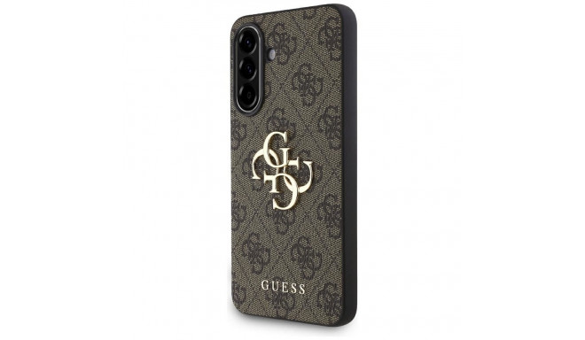 GUESS case for SAMSUNG A56 GUHCSA564GMGBR (4G PU Big Logo) brown