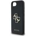 GUESS case for IPHONE 16e GUHCPSE4PGT4MBK (PU Grained Big 4G and Classic) black GUESS case for IPHONE 16e GUHCPSE4PGT4MBK (PU Grained Big 4G and Classic) black