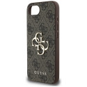 GUESS case for IPHONE 16e GUHCPSE44GMGBR (4G PU Big Logo) brown