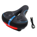 Bicycle saddle with built-in LED light FSBSD-232-1 black