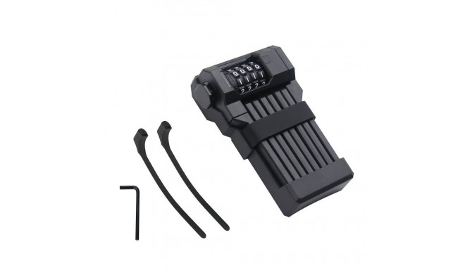 Bike / scooter 4 digit combination mini frame lock FSBYL48532 black