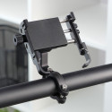 Bike / scooter aluminium holder for mobile phone FSBHD-106-6 black
