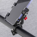 Bike / scooter aluminium holder for mobile phone FSBHD-106-6 black
