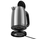 HOCO stainless steel electric kettle 1,7L HE12 stainless steel