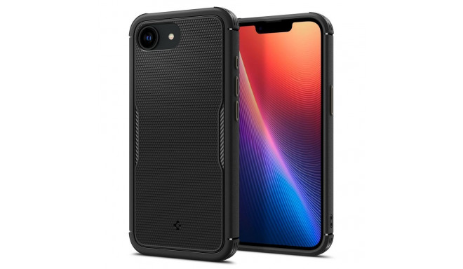 SPIGEN case CORE ARMOR MAG compatible with MagSafe for IPHONE 16E matte black