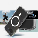 SPIGEN case ULTRA HYBRID MAG compatible with MagSafe for GOOGLE PIXEL 9A clear/white