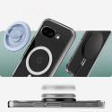 SPIGEN case ULTRA HYBRID MAG compatible with MagSafe for GOOGLE PIXEL 9A clear/white