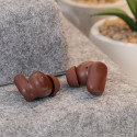 HOCO wireless earphone bluetooth TWS EQ19 brown